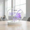 Darwin VividPrint™ Award on Alberton Base - White