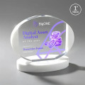 Darwin VividPrint™ Award on Alberton Base - White