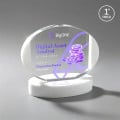 Darwin VividPrint™ Award on Alberton Base - White