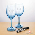 Swiss Force® Wine Tool & 2 Soudan Blue Wine
