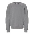 BELLA + CANVAS Youth Sponge Fleece Crewneck Sweatshirt