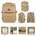 Kenny rPET Tactical Laptop Backpack