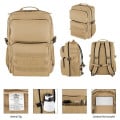 Kenny rPET Tactical Laptop Backpack