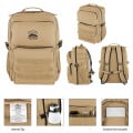 Kenny rPET Tactical Laptop Backpack