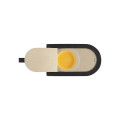 Leeman Pebble Grain AirTag Luggage Tag