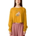 Bella Canvas Ladies' Cropped Long Sleeve Shirt
