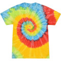 Adult 5.4 oz. Cotton Tie Dye T-Shirts
