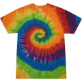 Adult 5.4 oz. Cotton Tie Dye T-Shirts