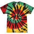 Adult 5.4 oz. Cotton Tie Dye T-Shirts