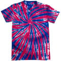 Adult 5.4 oz. Cotton Tie Dye T-Shirts