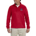 Harriton Quarter-Zip Fleece Pullover Jackets