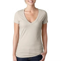 Next Level Ladies CVC Deep V Crew Neck Tee Shirts