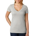 Next Level Ladies CVC Deep V Crew Neck Tee Shirts