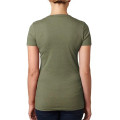 Next Level Ladies CVC Deep V Crew Neck Tee Shirts