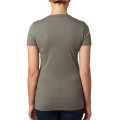 Next Level Ladies CVC Deep V Crew Neck Tee Shirts