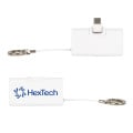 Bijou 1200mAh UL Listed Power Bank with USB-C Tip & Keyring