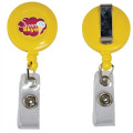 Retractable Badge Reel Holder with Belt Clip