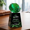 Celestina VividPrint™ Award - Black/Emerald