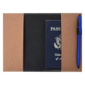 KRAFT PAPER PASSPORT HOLDER