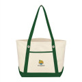 Medium Cotton Canvas Sailing Tote Bag