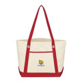 Medium Cotton Canvas Sailing Tote Bag