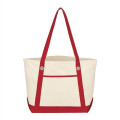 Medium Cotton Canvas Sailing Tote Bag
