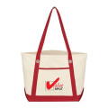 Medium Cotton Canvas Sailing Tote Bag