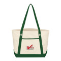 Medium Cotton Canvas Sailing Tote Bag