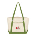 Medium Cotton Canvas Sailing Tote Bag