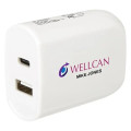 UL Listed 2-In-1 USB Type-C Wall Adapter