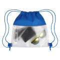 Reflective Heathered Frost Drawstring Bag