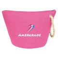 Cosmetic Bag With Rope Strap