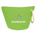 Cosmetic Bag With Rope Strap