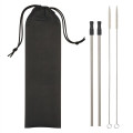 2-Pack Stainless Steel Straw Kit