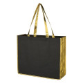 Metallic Accent Non-Woven Bag