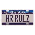 Custom License Plate 0.075