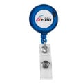 Retractable Badge Holder With Laminated Label