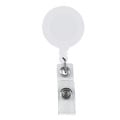 Retractable Badge Holder With Laminated Label