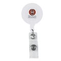 Retractable Badge Holder With Laminated Label