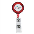 Retractable Badge Holder With Laminated Label