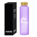 Aws 20 Oz. Belle Glass Bottle With Bamboo Lid
