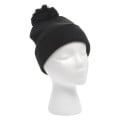 Water-Resistant Pom Beanie With Cuff