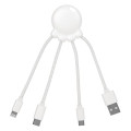 3-In-1 Xoopar Octo-Charge Cables