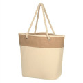 Burlap Rope Tote Bag