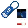 Glow In The Dark Aluminum LED Flashlight