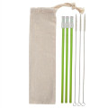 3- Pack Park Avenue Stainless Straw Kit with Cotton Pouch