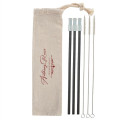 3- Pack Park Avenue Stainless Straw Kit with Cotton Pouch