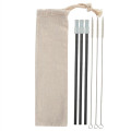 3- Pack Park Avenue Stainless Straw Kit with Cotton Pouch
