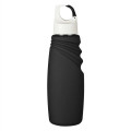 24 Oz. Matte Finish Crest Carabiner Sports Bottle