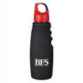 24 Oz. Matte Finish Crest Carabiner Sports Bottle